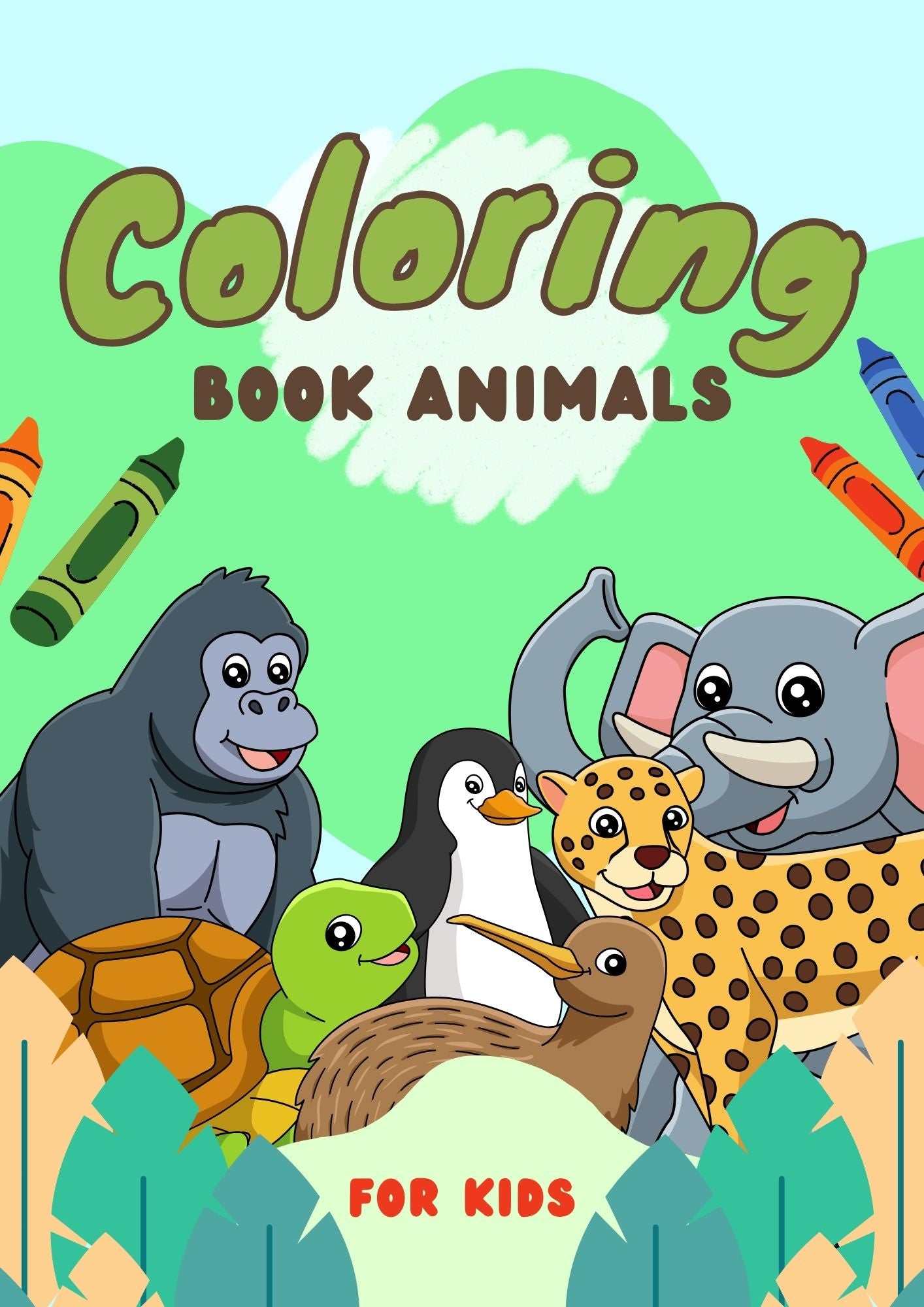 🐶 My Animal Coloring Book