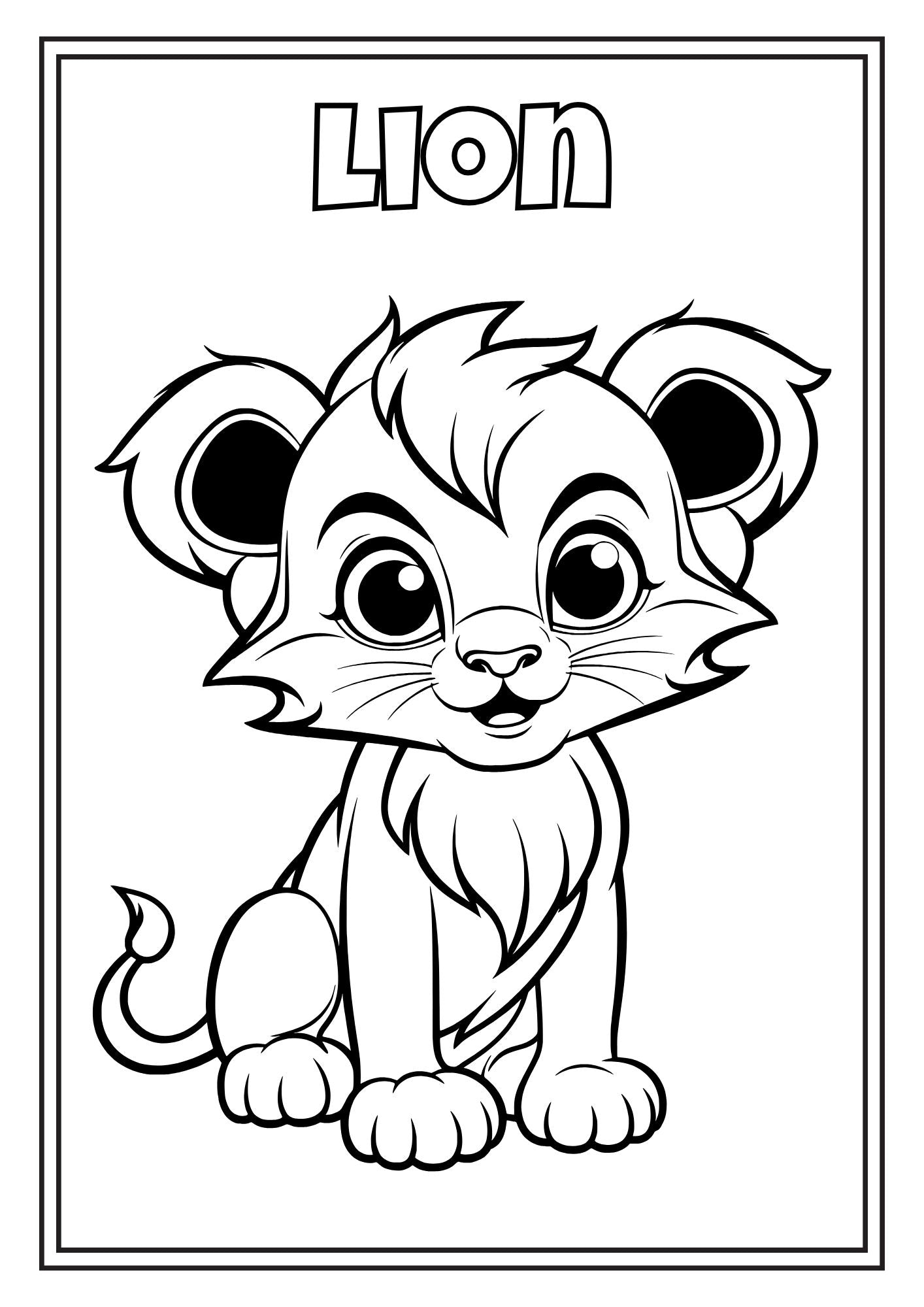 🐶 My Animal Coloring Book