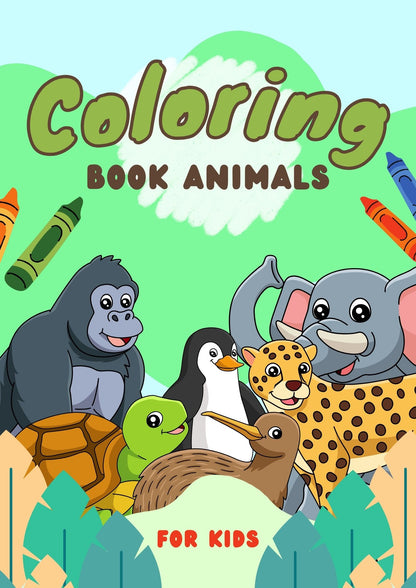 🐶 My Animal Coloring Book