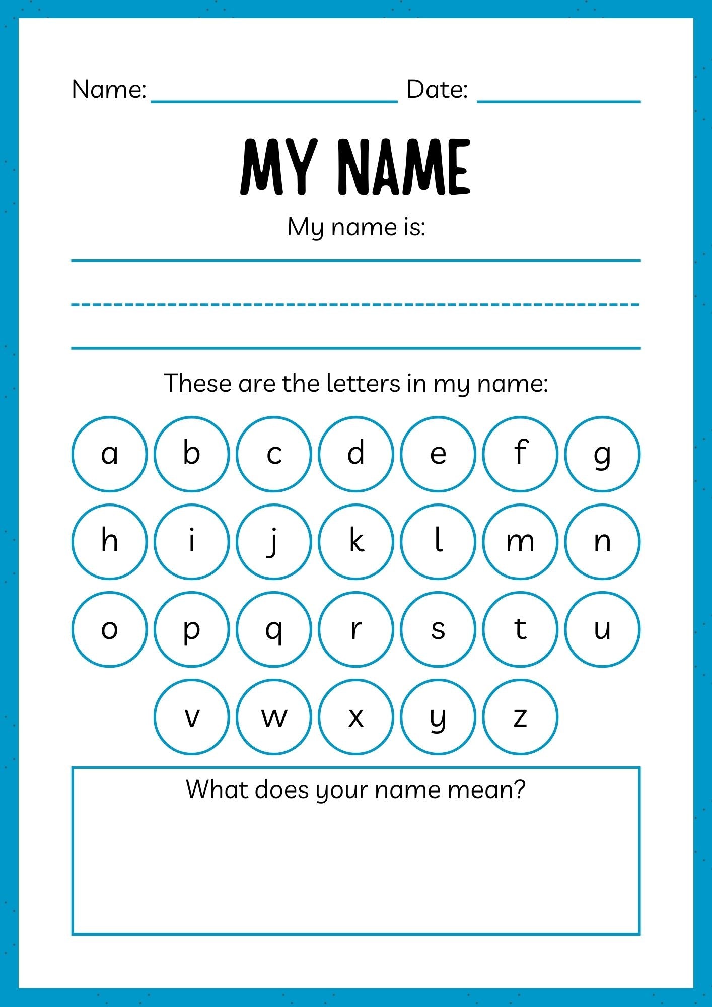 🖍️ Early Learning ABC Workbook