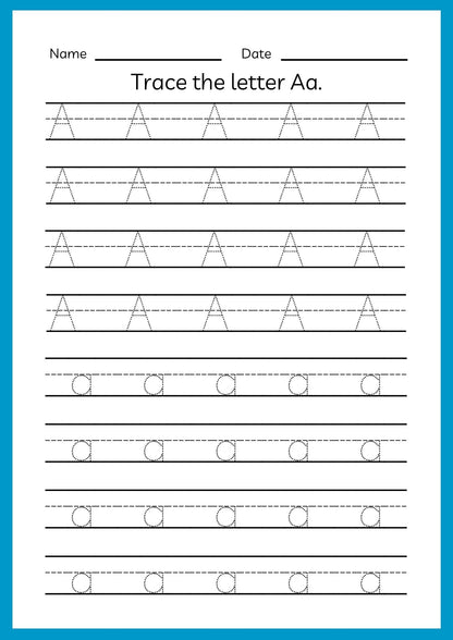 🖍️ Early Learning ABC Workbook