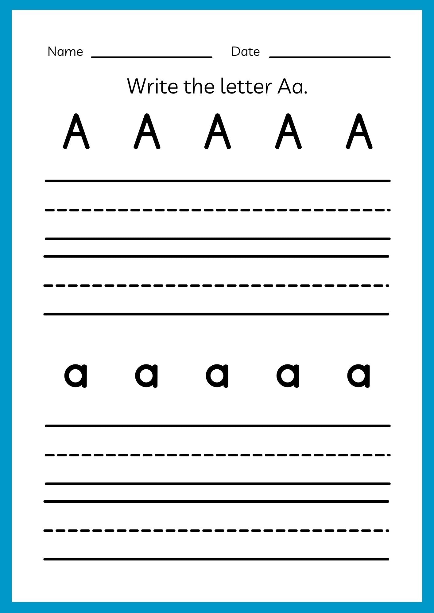 🖍️ Early Learning ABC Workbook