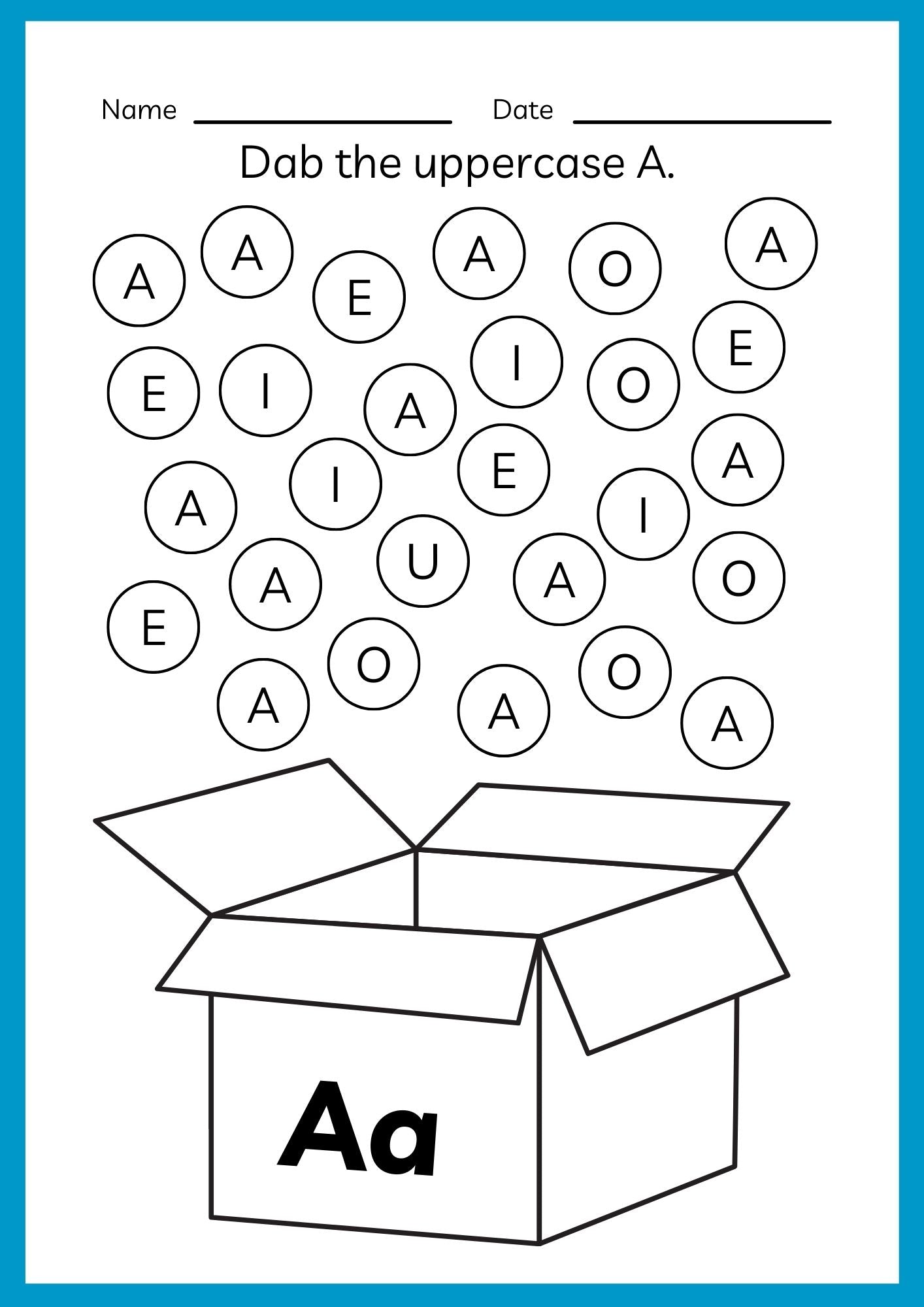 🖍️ Early Learning ABC Workbook
