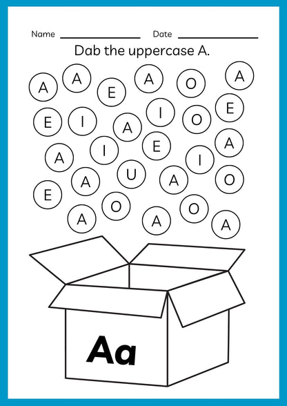 🖍️ Early Learning ABC Workbook
