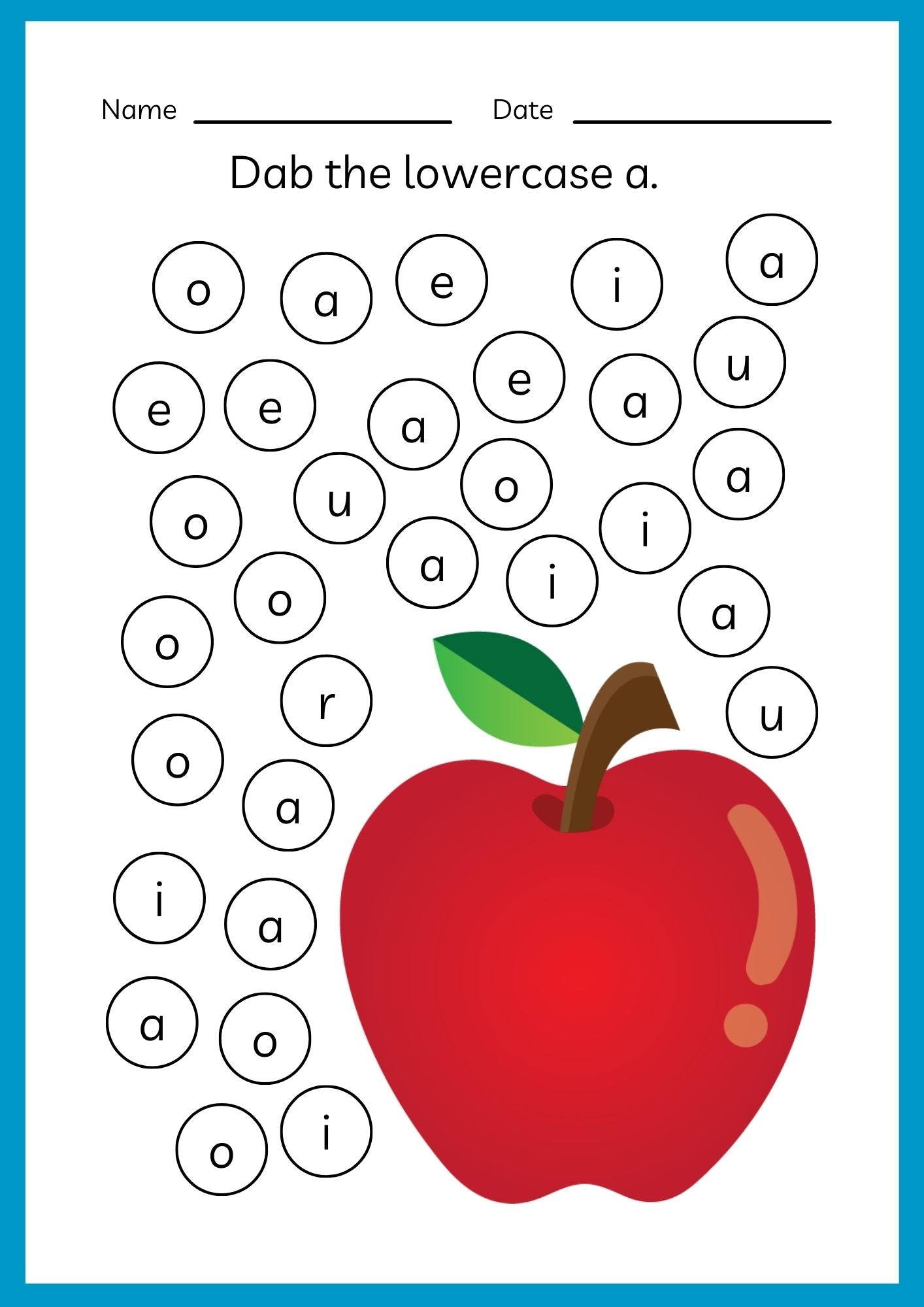 🖍️ Early Learning ABC Workbook