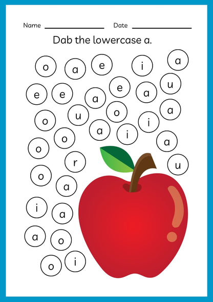 🖍️ Early Learning ABC Workbook