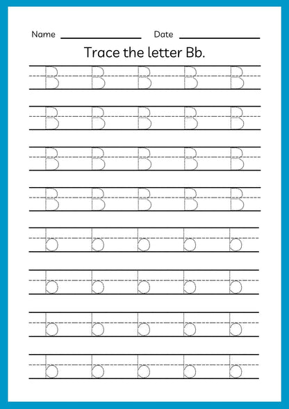🖍️ Early Learning ABC Workbook