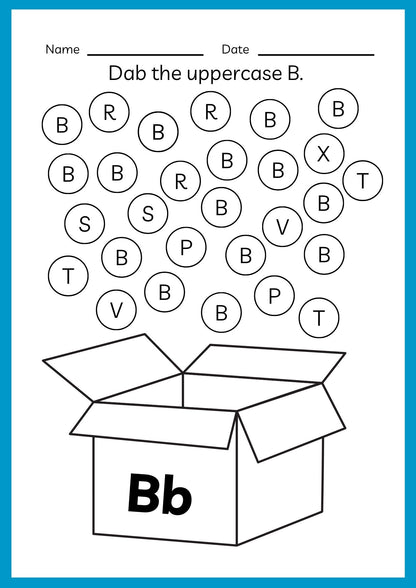 🖍️ Early Learning ABC Workbook