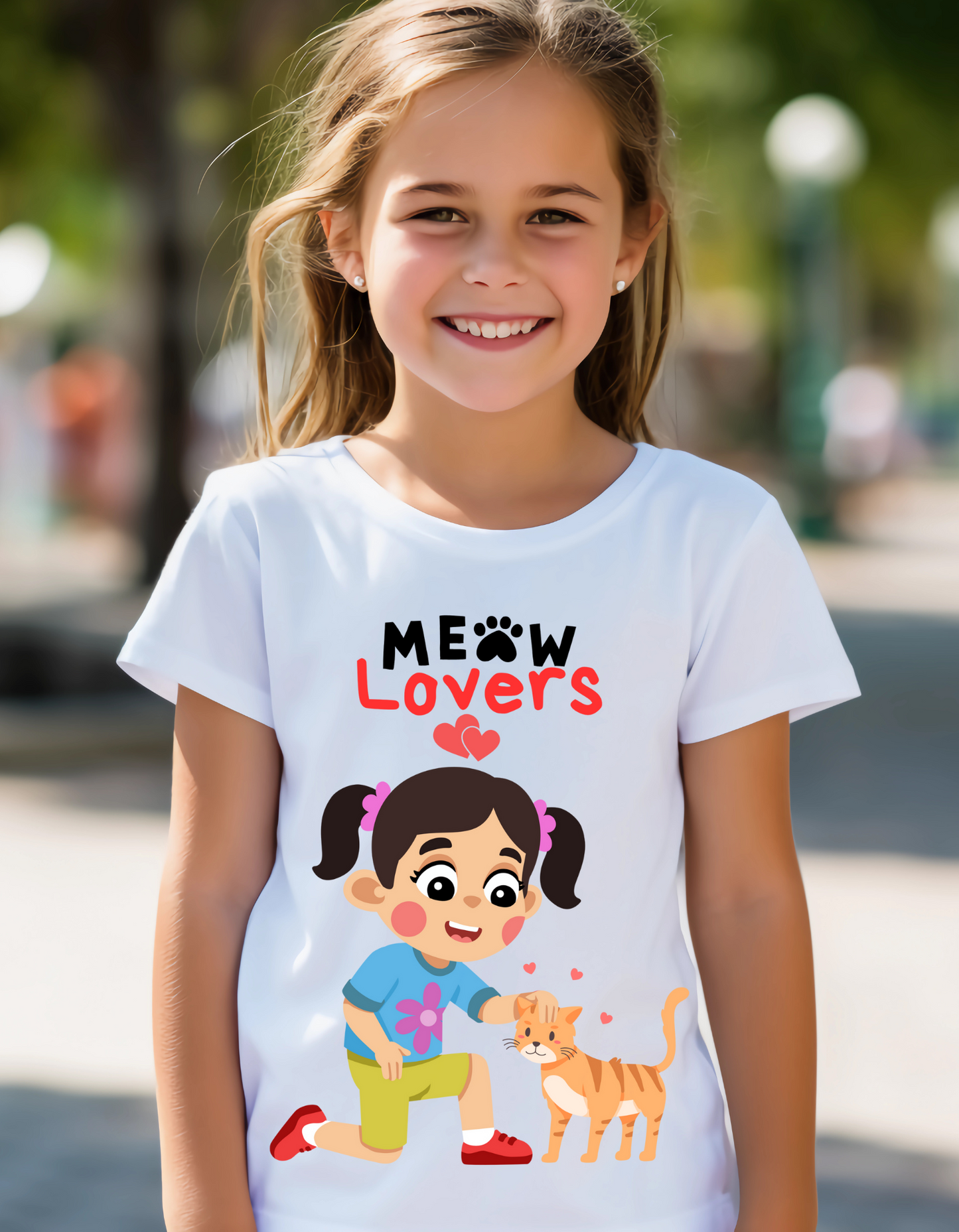 Happy Girls Tees – 5 Fun Digital T-Shirt Designs for Kids | Playful Sublimation & DTF Prints
